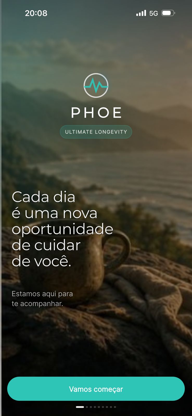 Passo 1 — Boas-vindas