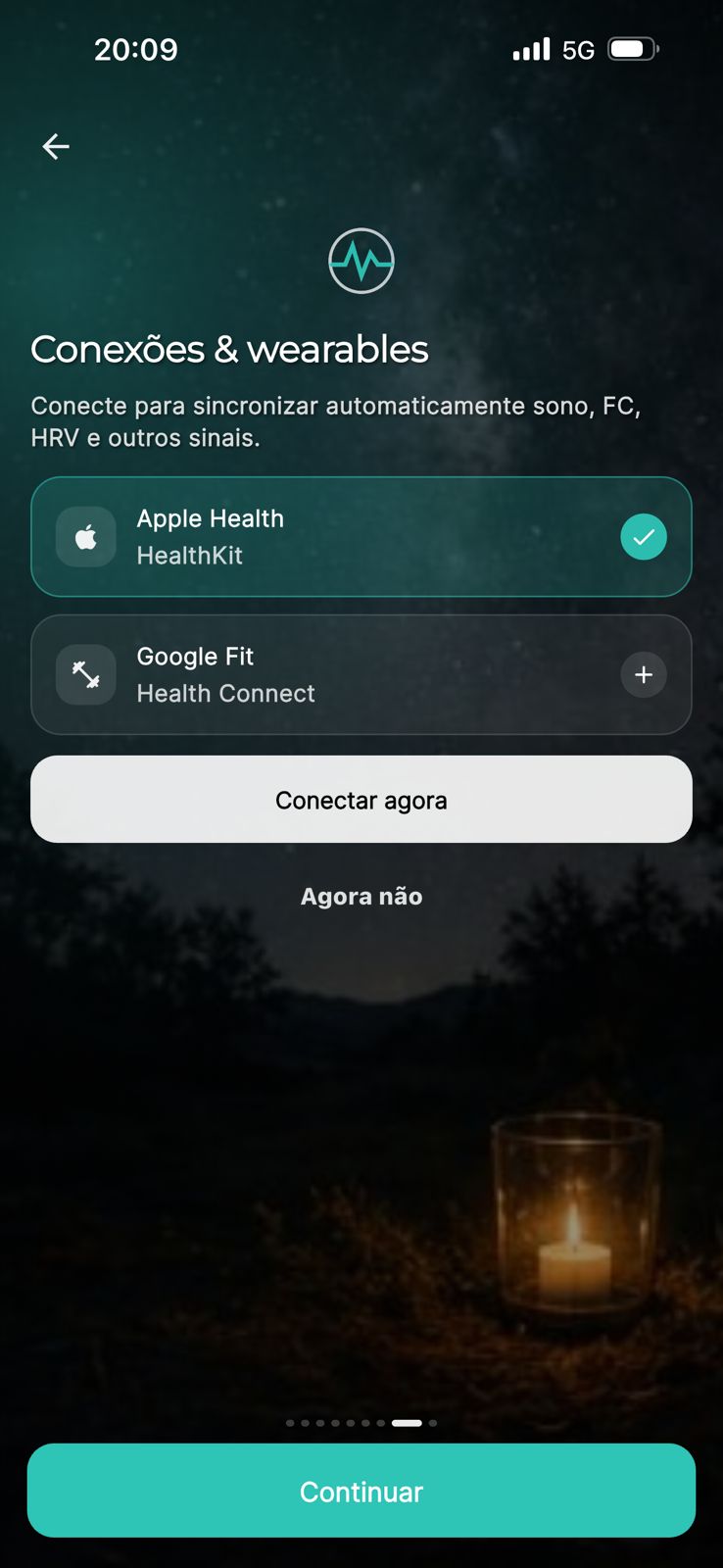 Passo 6 — Conexões & wearables