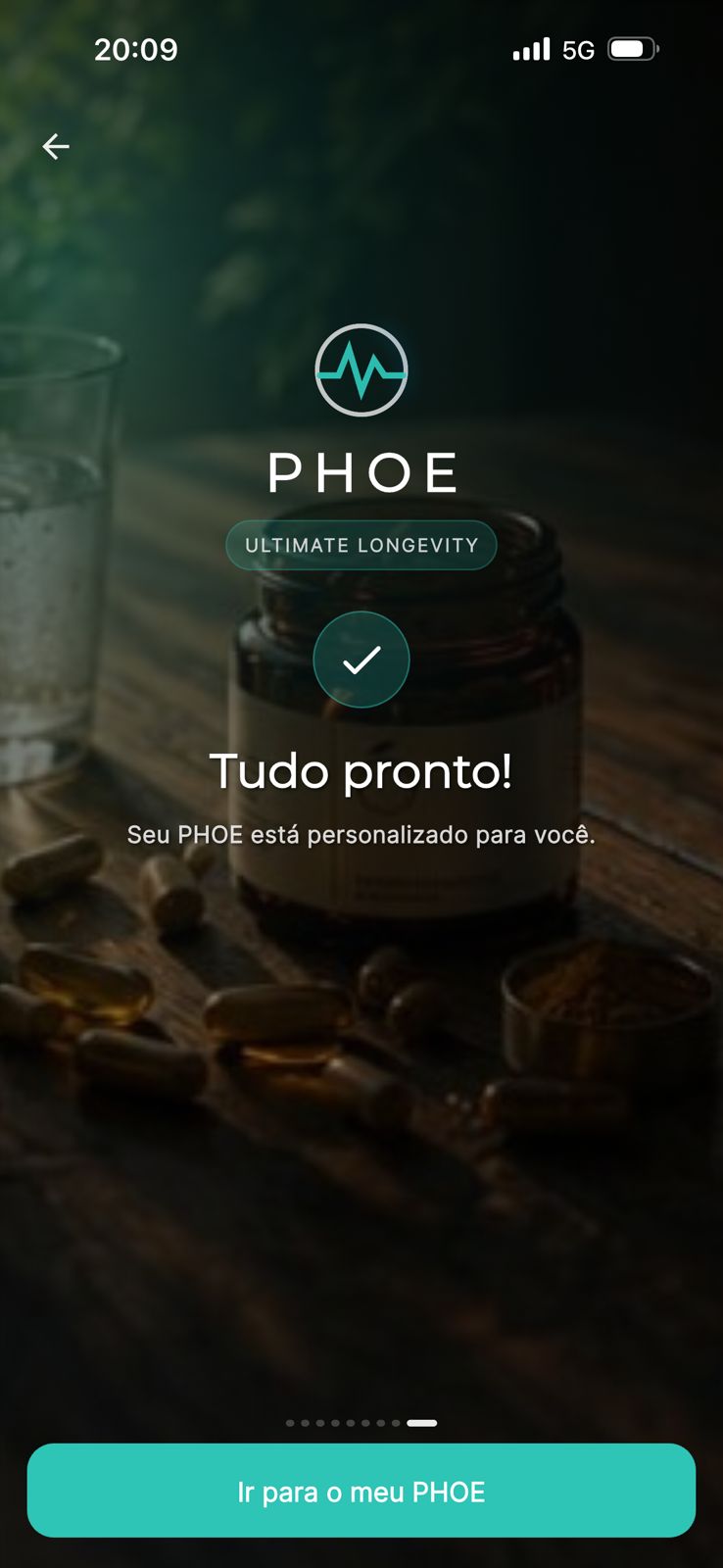 Passo 7 — Tudo pronto