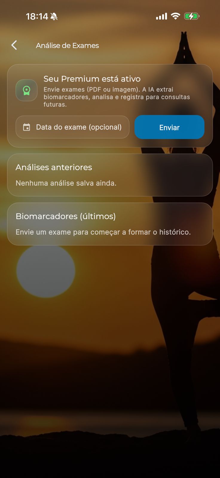 Análise de Exames