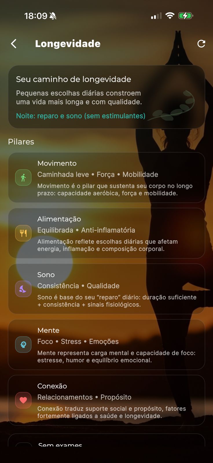 Pilares de Longevidade