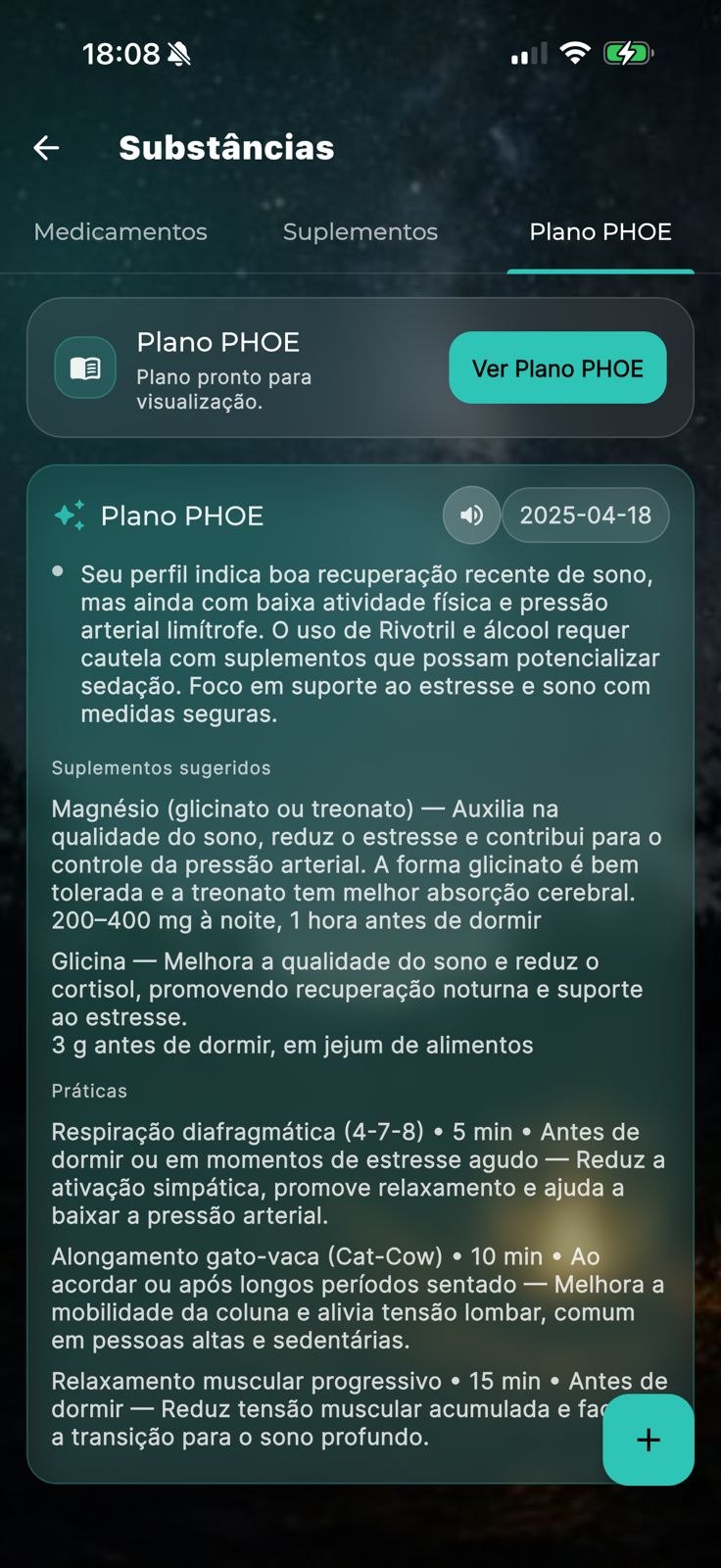 Um plano vivo, todo dia.