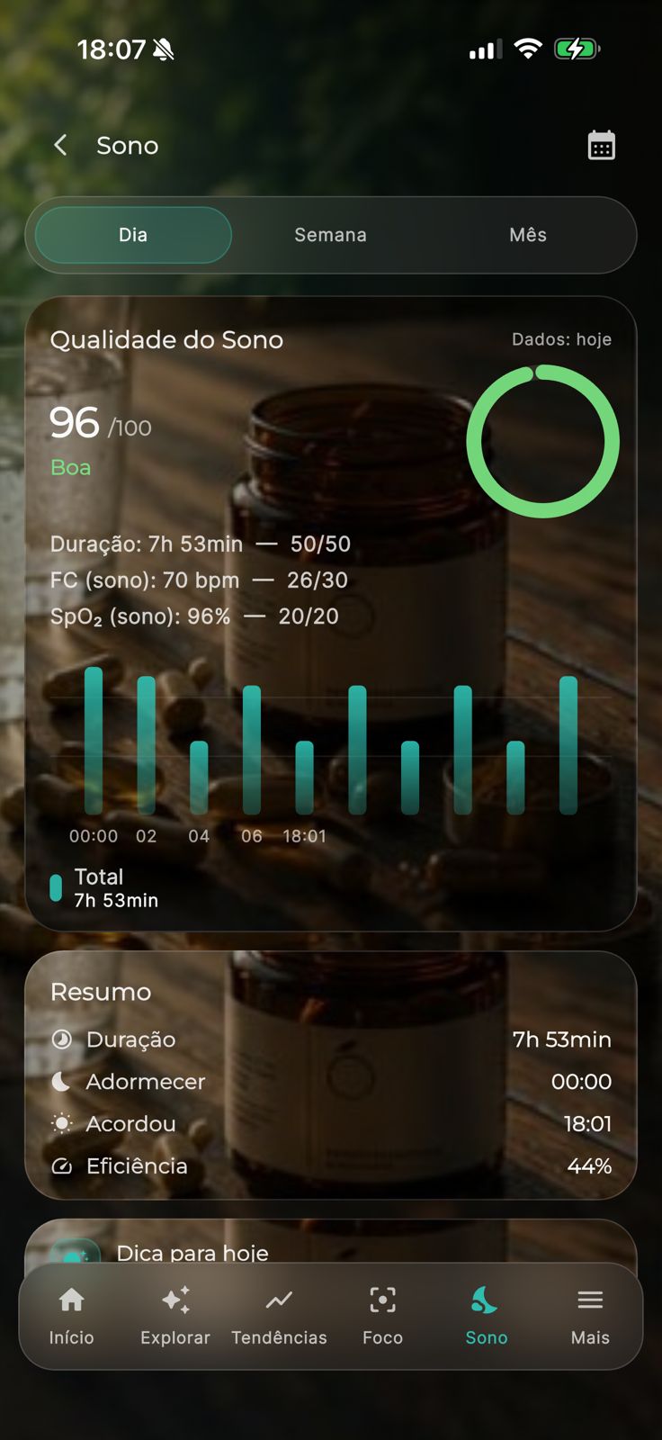 Qualidade do sono